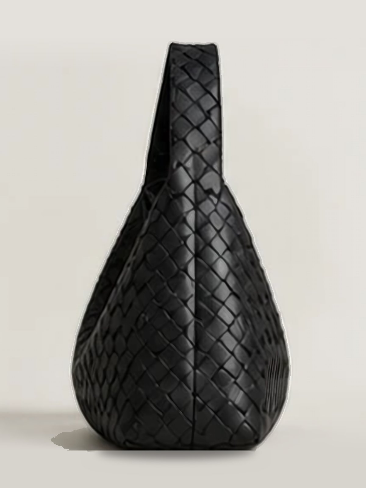 The Cove Woven Hobo in Black, view 3