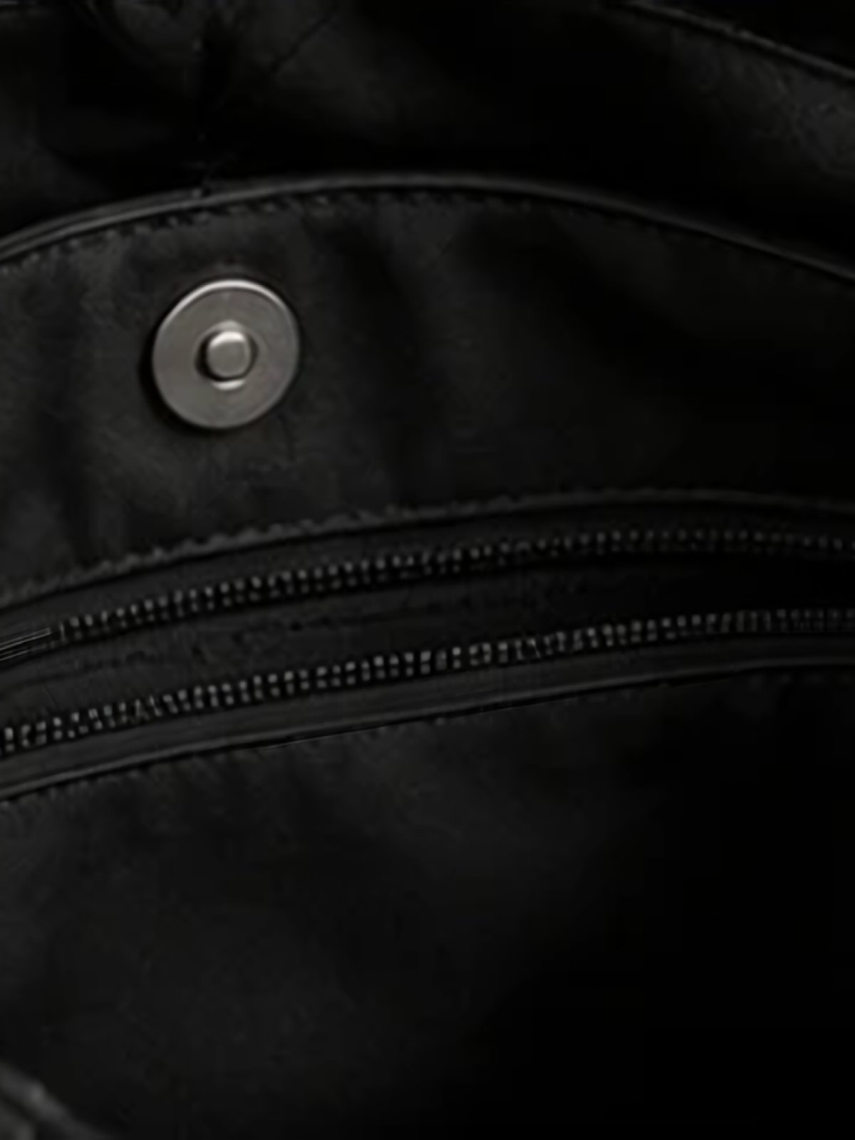 The Cove Woven Hobo in Black, view 8